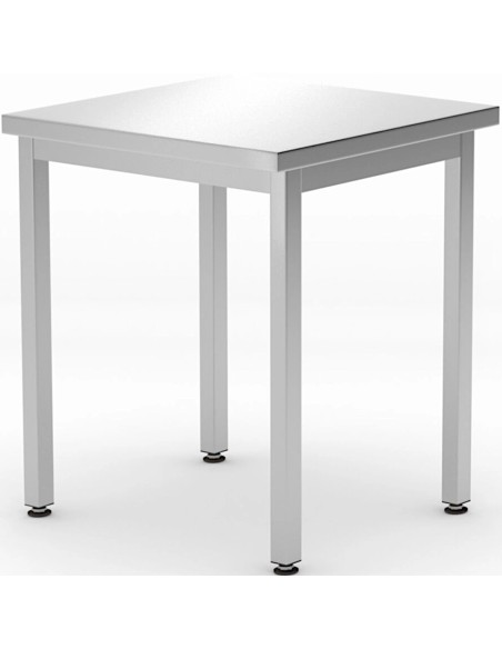 Centrinis plieninis stalviršio stalas Budget Line 600 x 600 x 850 mm - Hendi 817056 Centrinis plieninis stalviršio stalas Budget Line 600 x 600 x 850 mm - Hendi 817056