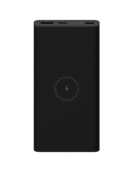 Belaidis maitinimo blokas su indukciniu įkrovikliu 10 000 mAh 22,5 W Qi QC PD juodas