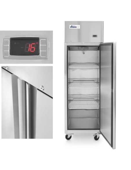 Šaldiklio spintelė 1 durų gastronominis šaldiklis Profi Line 410L - Hendi 233115 Šaldiklio spintelė 1 durų gastronominis šaldiklis Profi Line 410L - Hendi 233115