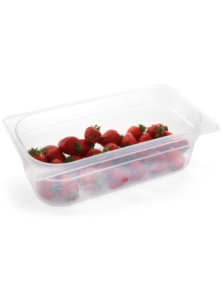 Gastronorm konteineris pagamintas iš polipropileno GN 1/2 h. 150 mm - Hendi 880111 Gastronorm konteineris pagamintas iš polipropileno GN 1/2 h. 150 mm - Hendi 880111