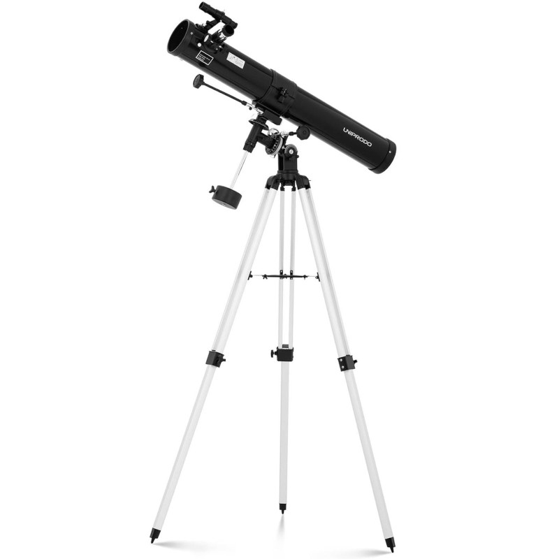 Niutono astronominis teleskopas Uniprodo 900 mm sk. 76 mm