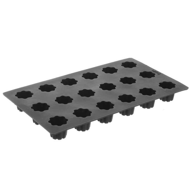 Nelipnios silikoninės formos kepimui MINI CANNELAIS BORDELAIS GN 1/3 Hendi 676127