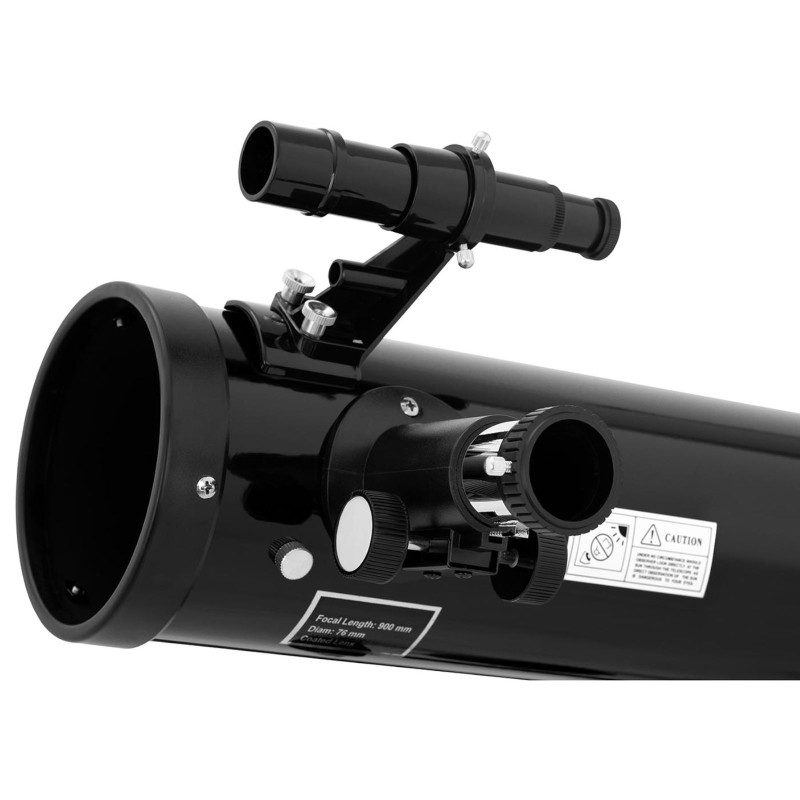 Niutono astronominis teleskopas Uniprodo 900 mm sk. 76 mm
