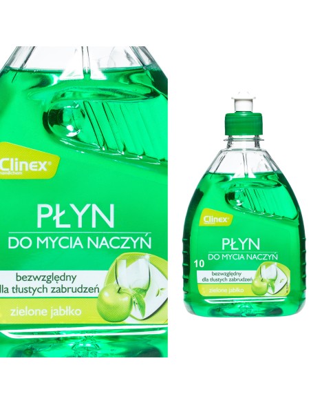 CLINEX HandWash 500ml skystas koncentratas indų plovimui rankomis be dryžių ir dėmių CLINEX HandWash 500ml skystas koncentratas indų plovimui rankomis be dryžių ir dėmių