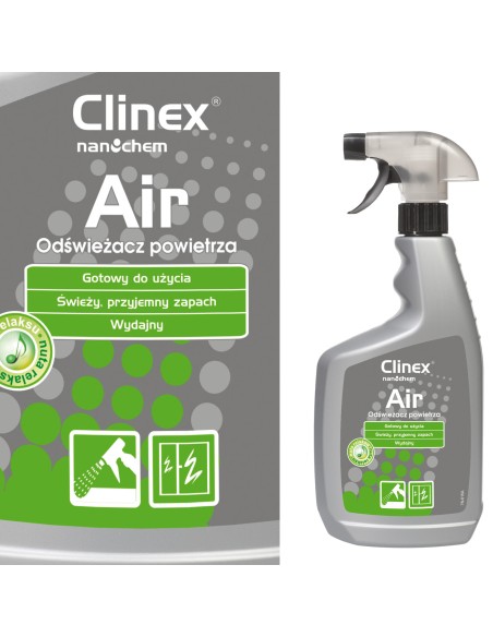 Efektyvus oro gaiviklis, purškiamas ant CLINEX Air paviršių - Atsipalaidavimo pastaba 650ml Efektyvus oro gaiviklis, purškiamas ant CLINEX Air paviršių - Atsipalaidavimo pastaba 650ml