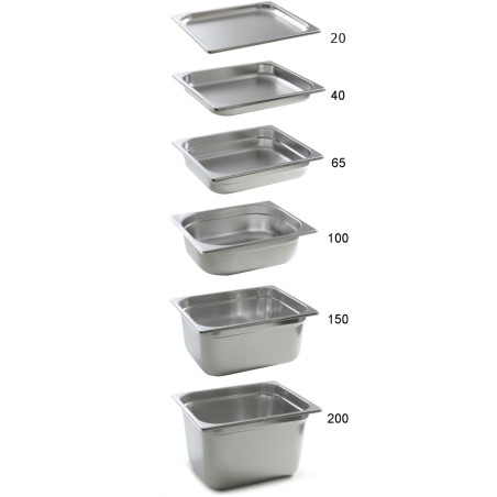 Maitinimo konteineris GN 1/1 orkaitėms, aukštis 100 mm - Hendi 816035