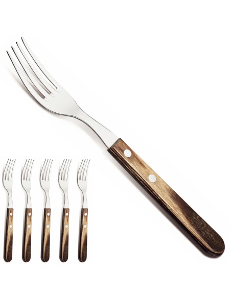 Churrasco GAUCHO kepsnių šakučių rinkinys 6 vnt. lizdinėje plokštelėje, ilgis 210 mm Churrasco GAUCHO kepsnių šakučių rinkinys 6 vnt. lizdinėje plokštelėje, ilgis 210 mm