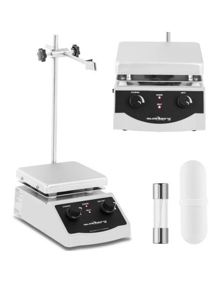 Laboratorinė magnetinė maišyklė su stovo laikikliu 380C 2000 aps./min 170 x 170 mm Laboratorinė magnetinė maišyklė su stovo laikikliu 380C 2000 aps./min 170 x 170 mm