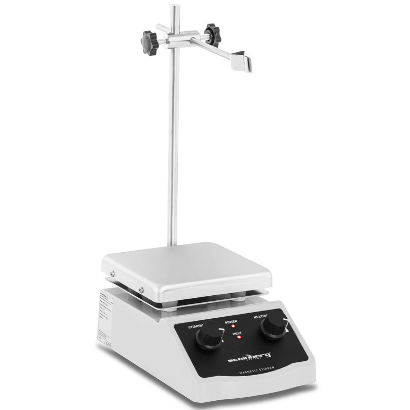 Laboratorinė magnetinė maišyklė su stovo laikikliu 380C 2000 aps./min 170 x 170 mm