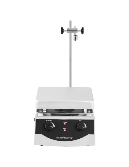 Laboratorinė magnetinė maišyklė su stovo laikikliu 380C 2000 aps./min 170 x 170 mm Laboratorinė magnetinė maišyklė su stovo laikikliu 380C 2000 aps./min 170 x 170 mm