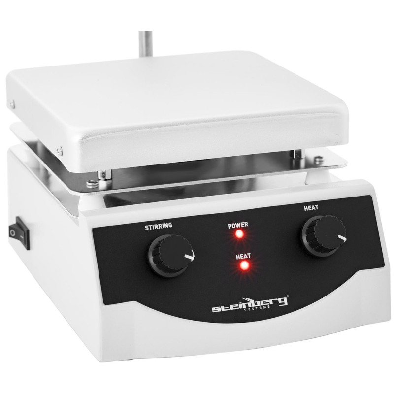 Laboratorinė magnetinė maišyklė su stovo laikikliu 380C 2000 aps./min 170 x 170 mm