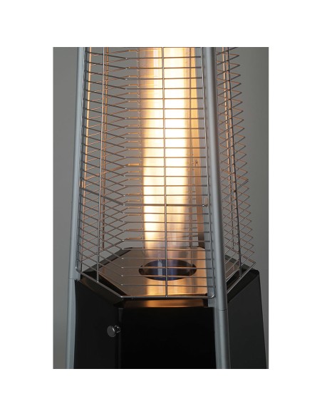 Lempinis šildytuvas sodo terasa dujinis šildytuvas LPG dujos 12,5 kW HEXAGON Lempinis šildytuvas sodo terasa dujinis šildytuvas LPG dujos 12,5 kW HEXAGON