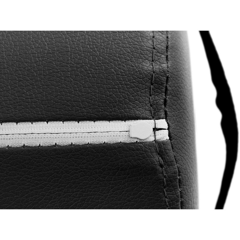 Reabilitacinis volelis mankštos masažui, plaunamas su rankena, 66 x 14 cm, juodas