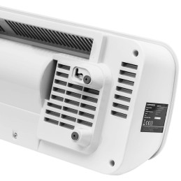 Keraminė elektrinio šildytuvo sieninė oro užuolaida su nuotolinio valdymo pulteliu 1000/2000W