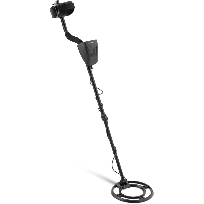 Metalo detektoriaus diapazonas iki 20 cm skersmens. ritės 25 cm