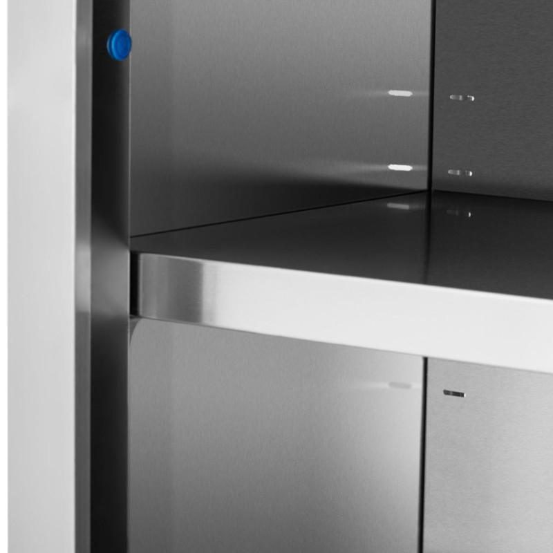 Gastronominė sieninė spinta su stumdomomis durimis PLIENAS 160 x 45 x 60 cm