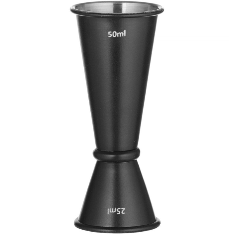 Dvipusis matas su žiedu 25 ml 50 ml - juodas