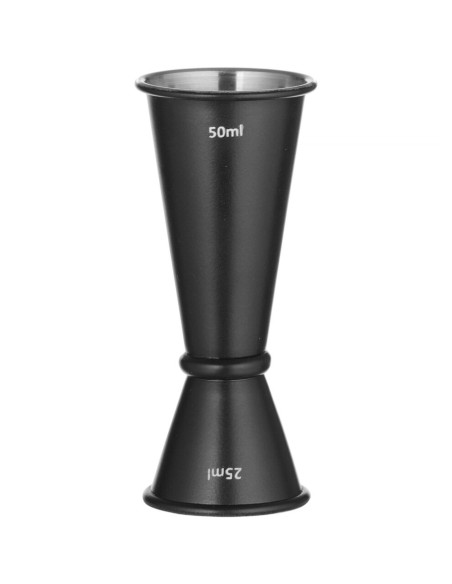 Dvipusis matas su žiedu 25 ml 50 ml - juodas