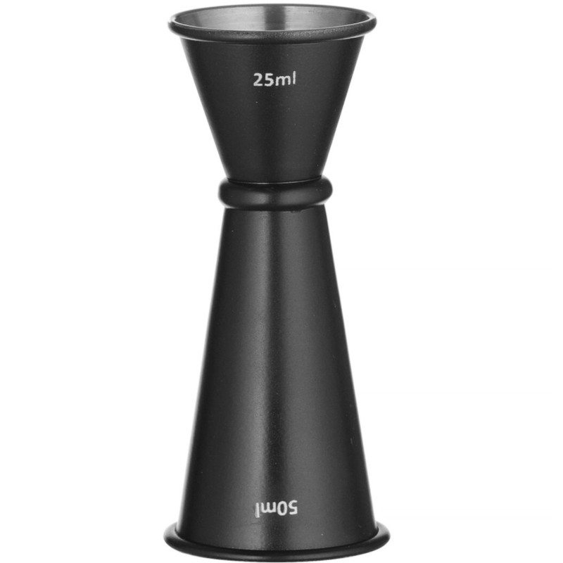 Dvipusis matas su žiedu 25 ml 50 ml - juodas