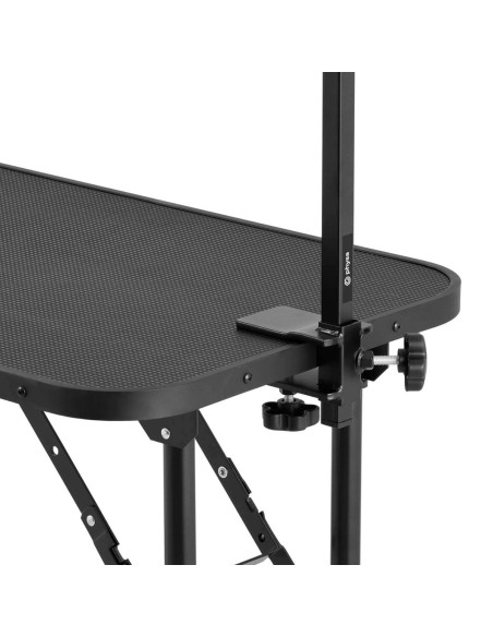 Sulankstomas kirpimo stalas šunų kirpimui su lentyna 70 kg 805 x 460 mm 1 pavadėlis