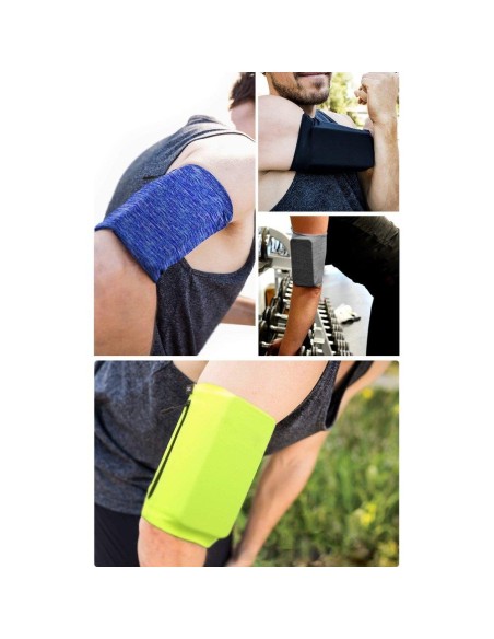 Bėgimo fitneso rankovė M juoda