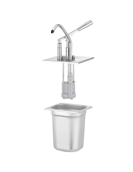 GN 1/6 talpos dangtelis su dozatoriumi - Hendi 558133