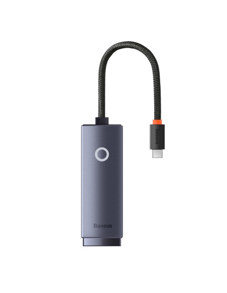 Išorinis tinklo adapteris LAN USB-C RJ45 100Mbps pilka Išorinis tinklo adapteris LAN USB-C RJ45 100Mbps pilka