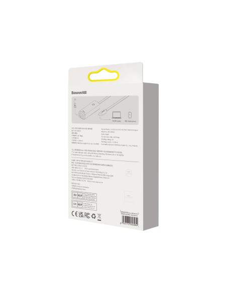 Išorinis tinklo adapteris LAN USB-C RJ45 100Mbps pilka Išorinis tinklo adapteris LAN USB-C RJ45 100Mbps pilka