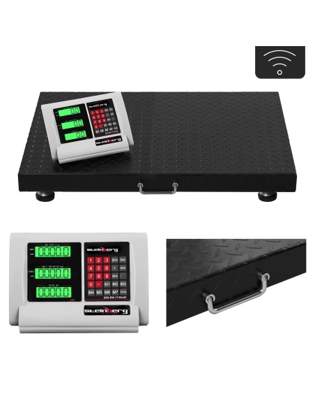 Svorio saugojimo platforma bevielis WiFi SBS-BW-1T LCD iki 1 tonos Svorio saugojimo platforma bevielis WiFi SBS-BW-1T LCD iki 1 tonos