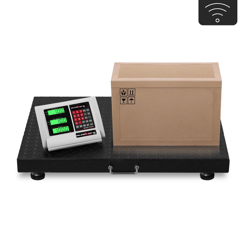 Svorio saugojimo platforma bevielis WiFi SBS-BW-1T LCD iki 1 tonos