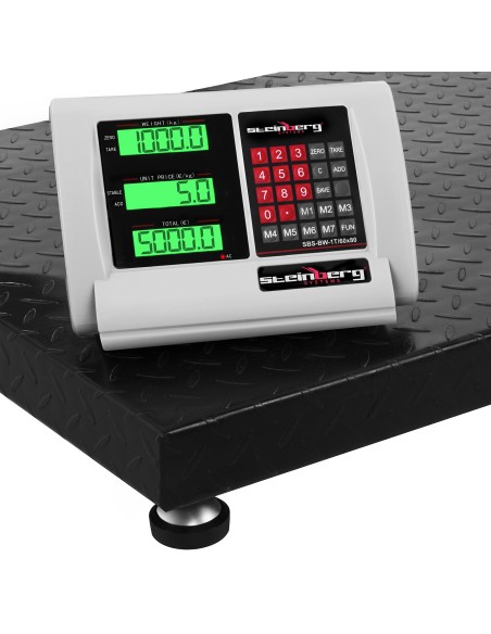 Svorio saugojimo platforma bevielis WiFi SBS-BW-1T LCD iki 1 tonos Svorio saugojimo platforma bevielis WiFi SBS-BW-1T LCD iki 1 tonos