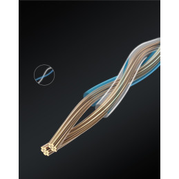 Plokščias patchcord kabelis Ethernet tinklo kabelis RJ45 Cat 6 UTP 1000 Mbps 0,5 m