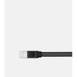 Plokščias patchcord kabelis Ethernet tinklo kabelis RJ45 Cat 6 UTP 1000 Mbps 0,5 m