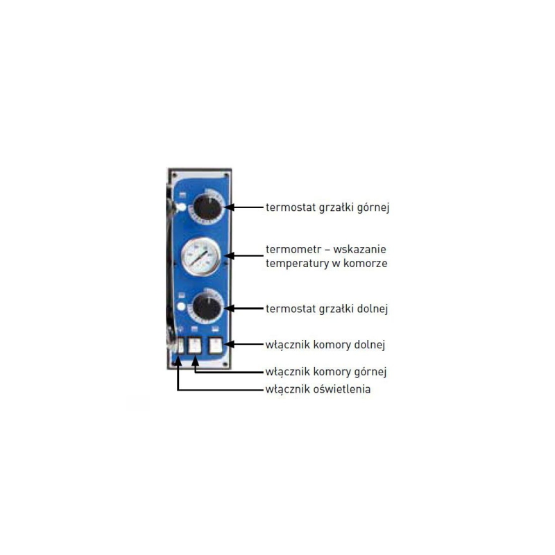 Dviguba picos orkaitė Basic XL 99 18 picų 26400W - Hendi 227053