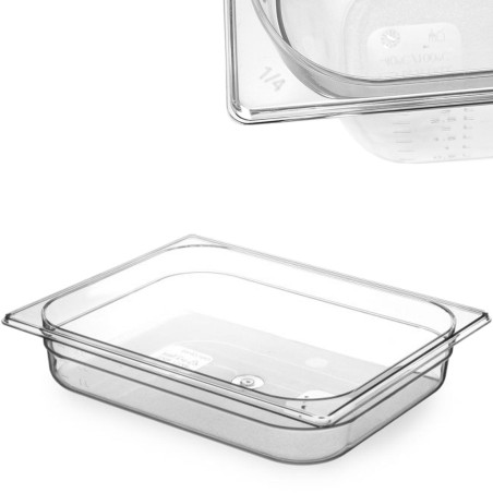 Tritan maisto konteineris be BPA GN 1/2 h 65 mm - Hendi 869338