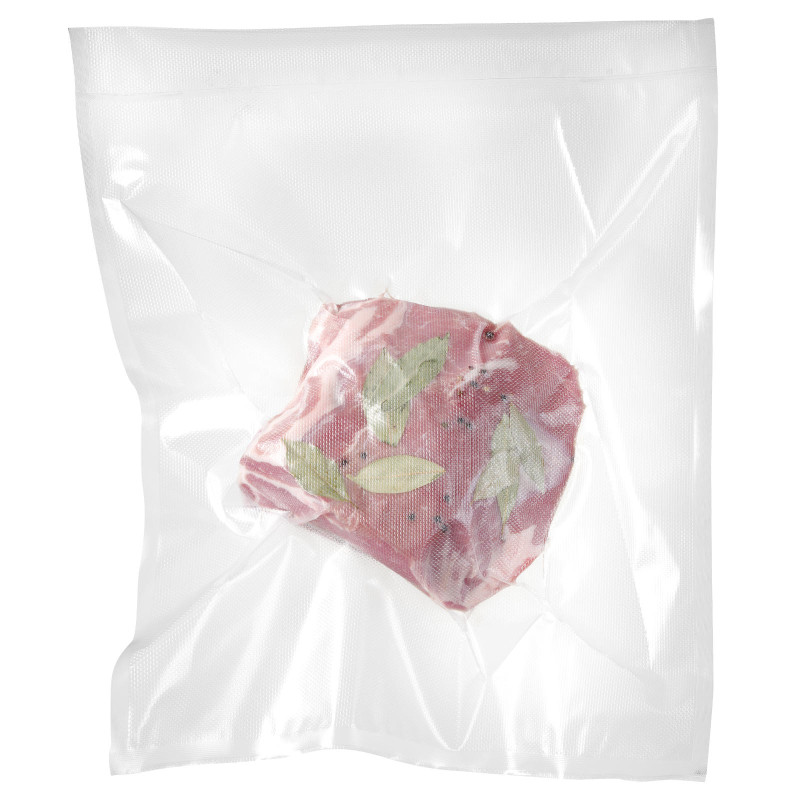 Riektiniai maišeliai lentjuostinėms vakuuminio pakavimo mašinoms 150x250mm 100vnt.