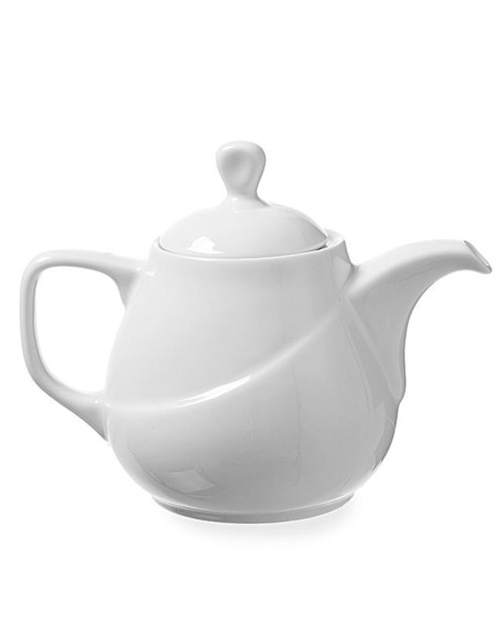 Baltas porcelianinis arbatinukas EXCLUSIV 0,8L rinkinys 6 vnt. - Hendi 328415