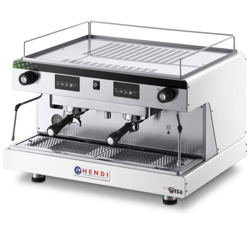 Kavos aparatas Top Line by WEGA 2 grupės elektroninis baltas 3,7kW
