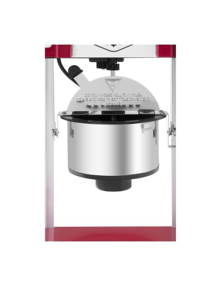 Namų aparatas kukurūzų spragėsių gamintojas RETRO Bredeco BCPK-300-WR 300W Namų aparatas kukurūzų spragėsių gamintojas RETRO Bredeco BCPK-300-WR 300W