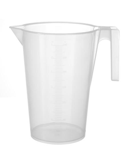 Virtuvinis matavimo ąsotis su matavimo puodeliu iš polipropileno, sukraunamas 3L - HENDI 567845