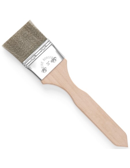 Virtuvinis šepetys nerūdijančių vielinių šerių tepimui, pločio 50x220 mm - HENDI 515396 Virtuvinis šepetys nerūdijančių vielinių šerių tepimui, pločio 50x220 mm - HENDI 515396