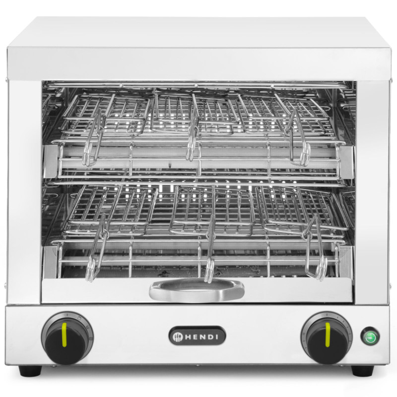 Kvarcinis sumuštinių skrudintuvas su 6 sagtimis 3000W