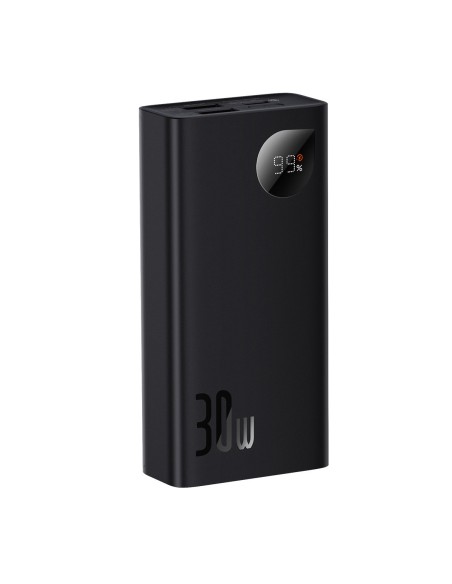 Adaman2 maitinimo blokas su ekranu 10000mAh 2xUSB USB-C Overseas Edition juodas