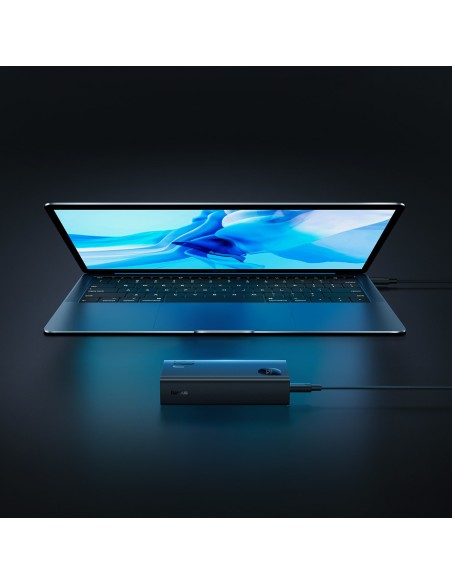 Adaman2 maitinimo blokas su ekranu 10000mAh 2xUSB USB-C Overseas Edition juodas