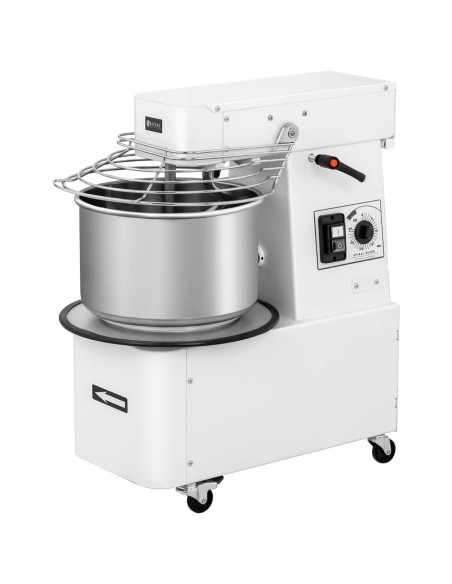 Planetinis maišytuvas spiralinis tešlos maišytuvas su nuimamu dubeniu 15 l 48 kg/h 750 W ITALIJA