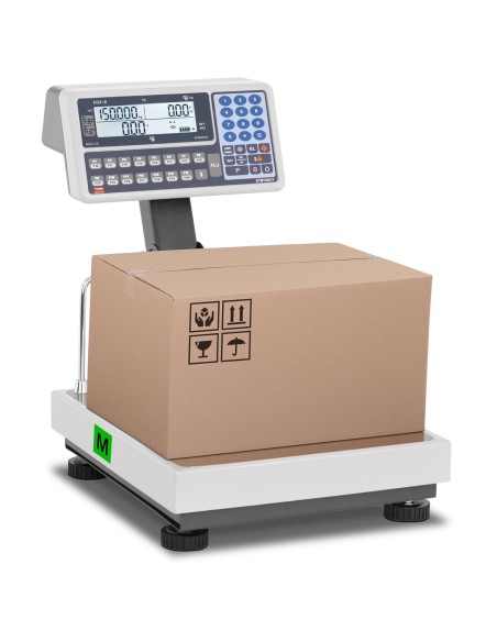 Komercinės svarstyklės 150 kg / 0,05 kg LCD M LEGALIZAVIMAS