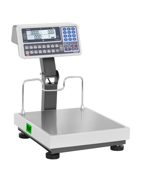 Komercinės svarstyklės 150 kg / 0,05 kg LCD M LEGALIZAVIMAS