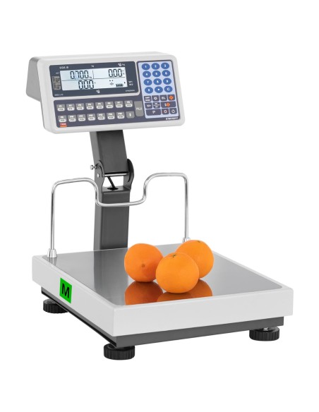 Komercinės svarstyklės 150 kg / 0,05 kg LCD M LEGALIZAVIMAS