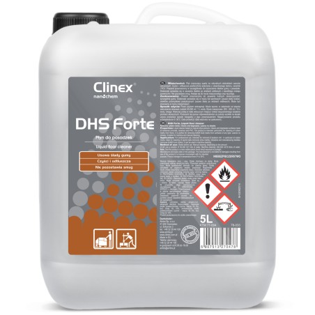 Grindų valymo skystis CLINEX DHS Forte 5L Grindų valymo skystis CLINEX DHS Forte 5L