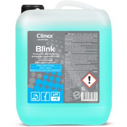 Universalus skystis paviršių plovimui be dryžių, blizgesio, citrinų kvapo CLINEX Blink 5L